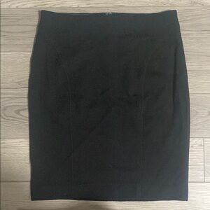 Classic Black Pencil Skirt